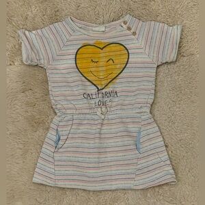 Girls Zara California Love Dress